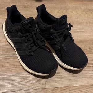 Adidas Black Knit Sneakers